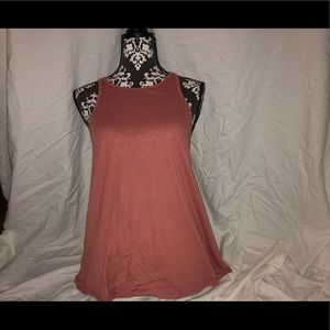 Ribbed Mauve Colored Tank Top Free People